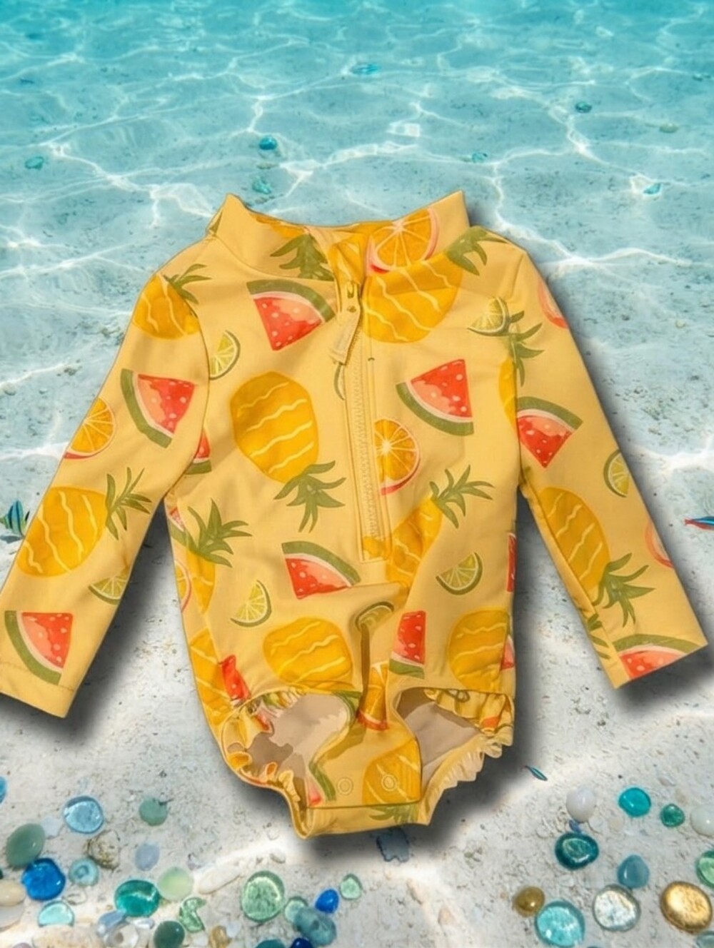 Carter's 3M Fruit Print Baby Swimsuit